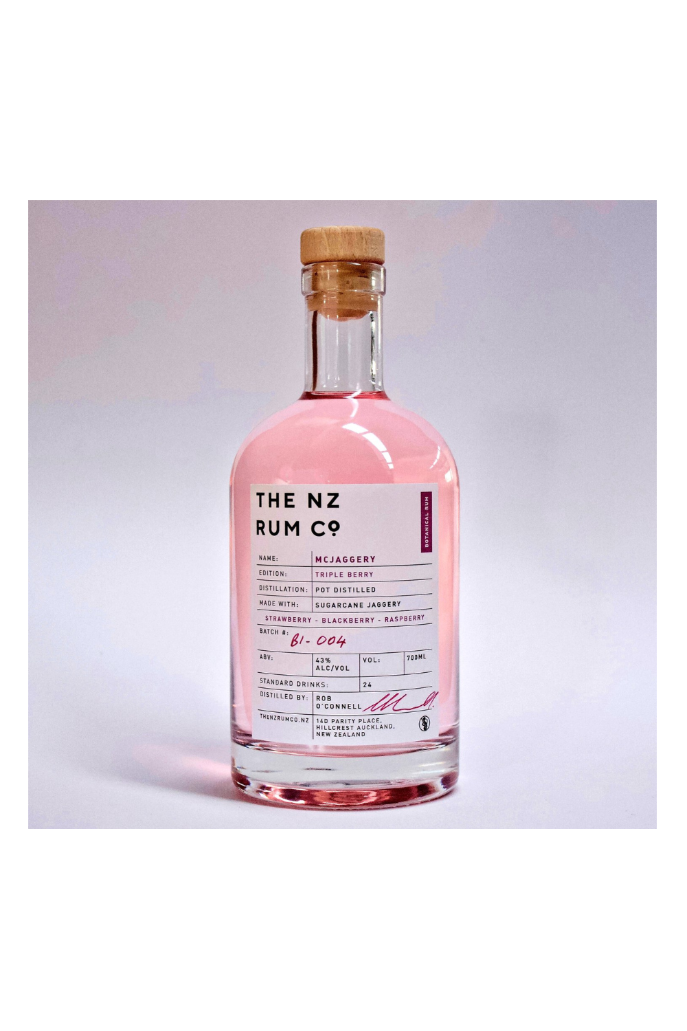 The NZ Rum Co Triple Berry